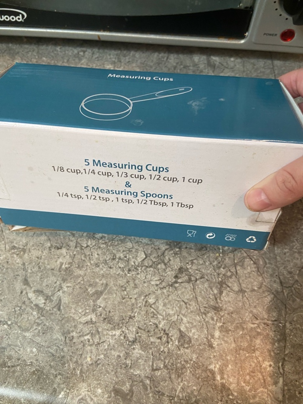 Rainbow Measuring Cups & Spoons Set - Kitchen Measuring Tool